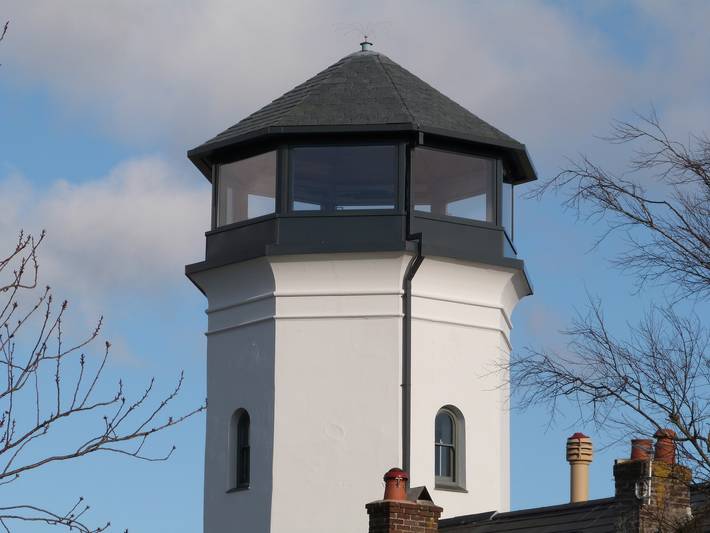The Observatory Tower in Falmouth (Cornwall), Cornouailles
