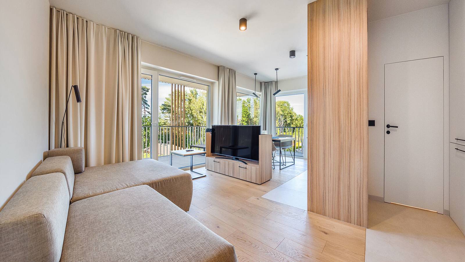 Ganze Ferienwohnung, Sun&Snow Baltycki Wohnungen - Apartament 1.1 in Swinemünde, Stettiner Haff