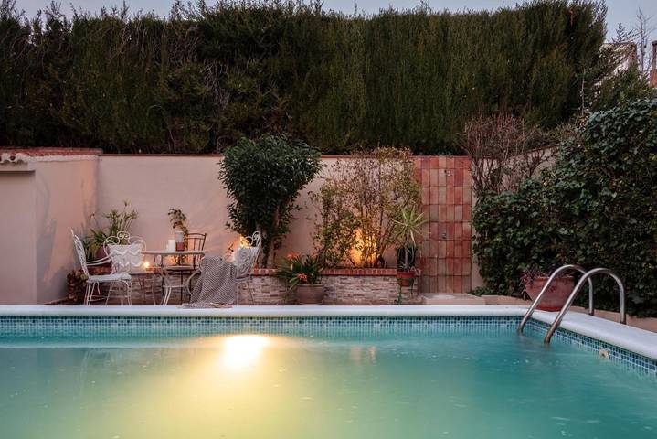 Casa rural para 8 personas, con piscina además de jardín y vistas en Granada - 4