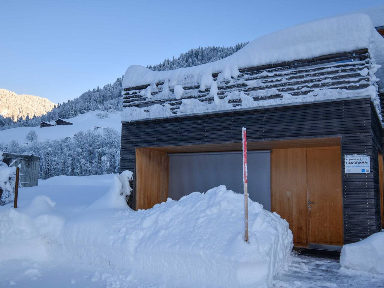 Ganze Ferienwohnung, Appartement Panorama - Appartement Panorama in Schoppernau, Bregenzerwald