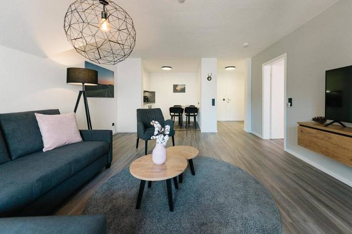 Ferienwohnung für 3 Personen, mit Balkon und Garten sowie Ausblick in Simonswald