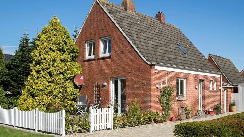 Ferienhaus für 6 Personen, mit Garten