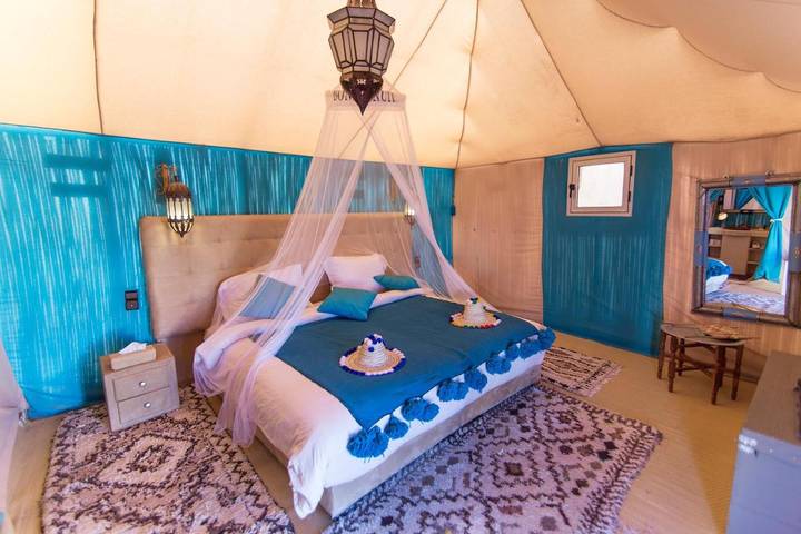 Camping für 3 Personen, mit Terrasse, mit Haustier in Marokko