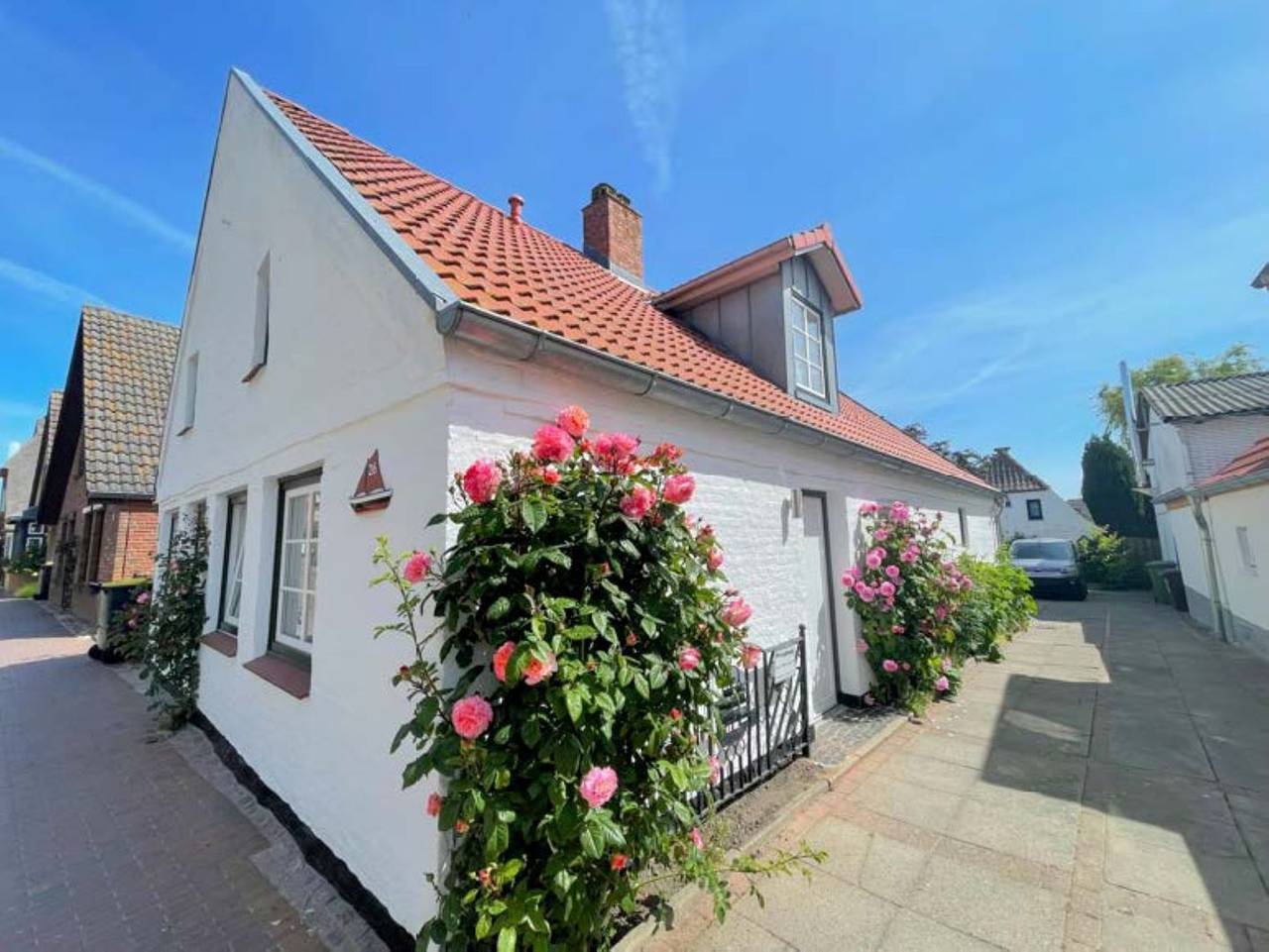 Ganze Wohnung, Ferienwohnung mit eigenem Eingang und Terrasse im historischen Fischerhaus in Maasholm, Kappeln & Umgebung