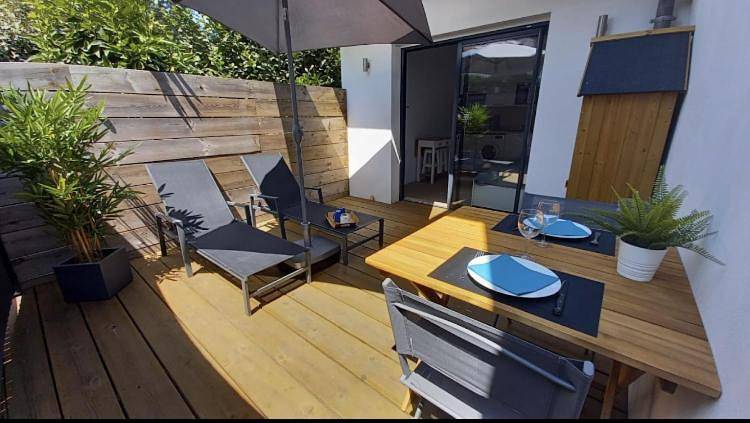 Appartement entier, Anglet : Studio avec Terrasse à 3 kms des plages in Anglet, Région de Bayonne