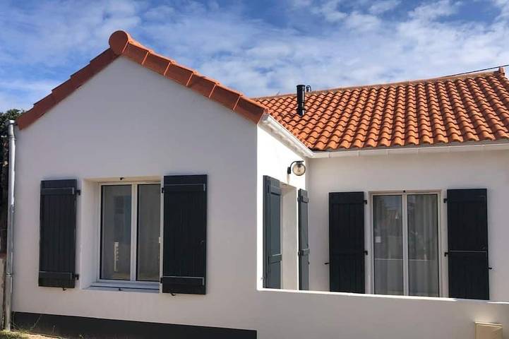 Maison de vacances pour 8 personnes, avec jardin à Notre-Dame-de-Monts