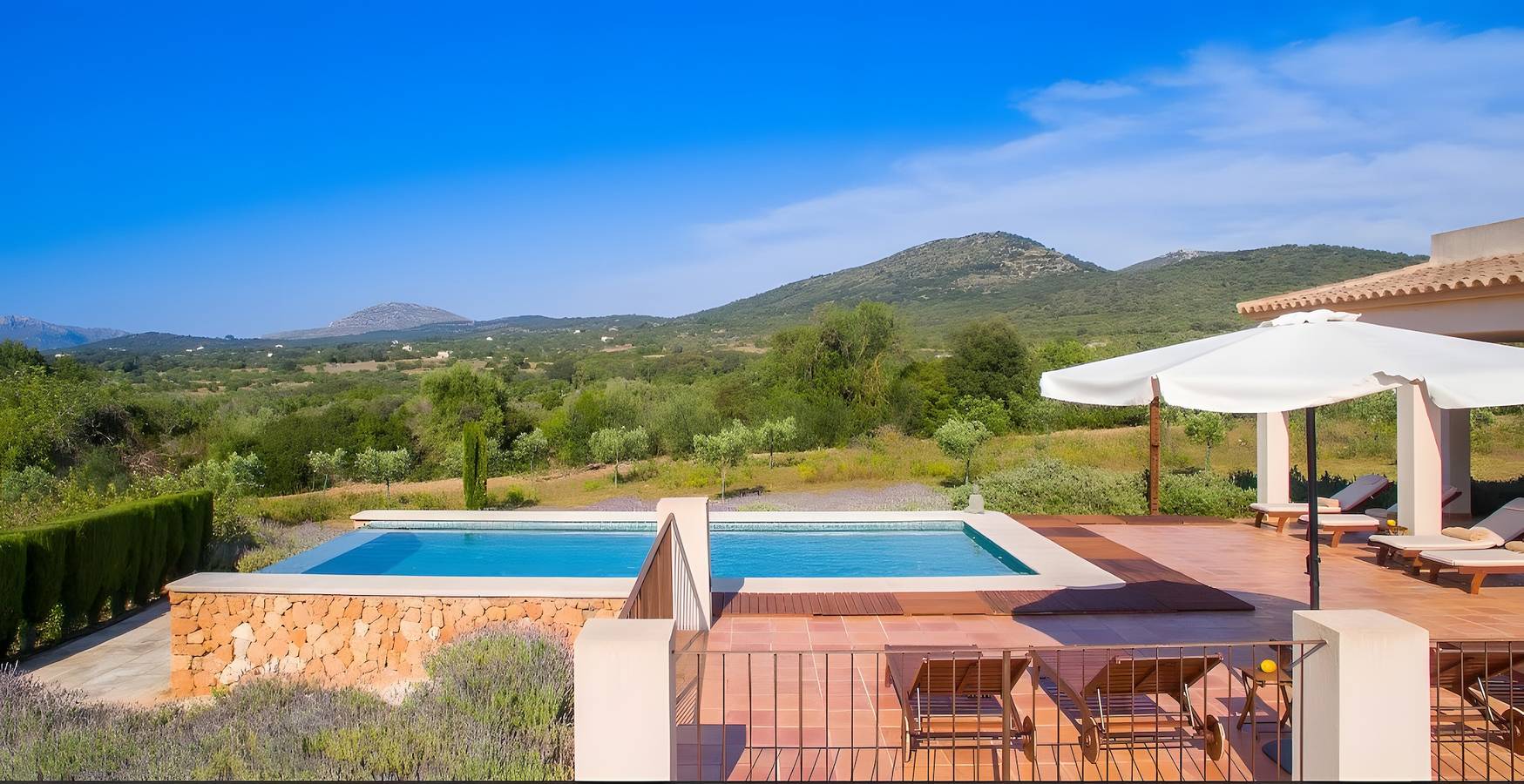 Sa Figuera – Außergewöhnliche Villa mit Bergblick, Wlan und Klimaanlage in Manacor, Mallorca Osten