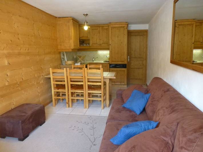 Ferienwohnung für 4 Personen, mit Balkon und Ausblick in Courchevel