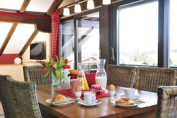 Ferienwohnung für 2 Personen, mit Sauna und Balkon, kinderfreundlich in Obermaiselstein - 3