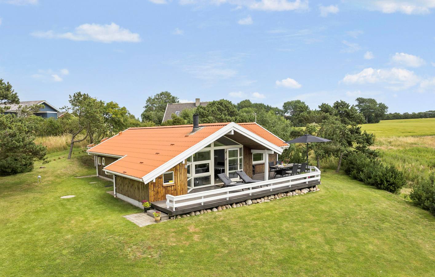 Ferienhaus für 8 Personen mit Terrasse in Vesteregn (Nortenbro), Bagenkop