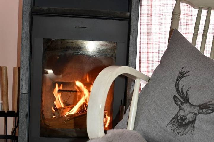Ferienwohnung für 4 Personen, mit Terrasse und Garten sowie Sauna