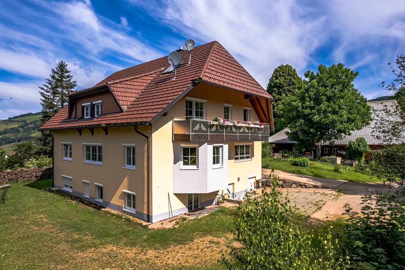 Ganze Ferienwohnung, Feriendomicil Haus Grabenbühl - Ferienwohnung "Toskana" in Suedlicher Schwarzwald, Wieden