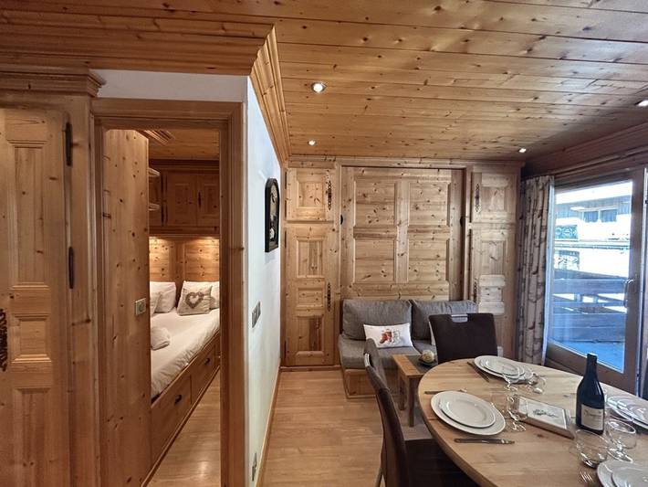 Gîte pour 4 personnes, avec balcon dans Office De Tourisme De Meribel Les Allues - 2