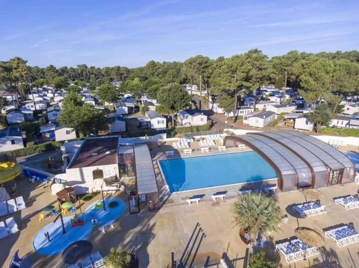 Camping pour 6 personnes, avec Bassin pour enfant à La Tremblade - 2