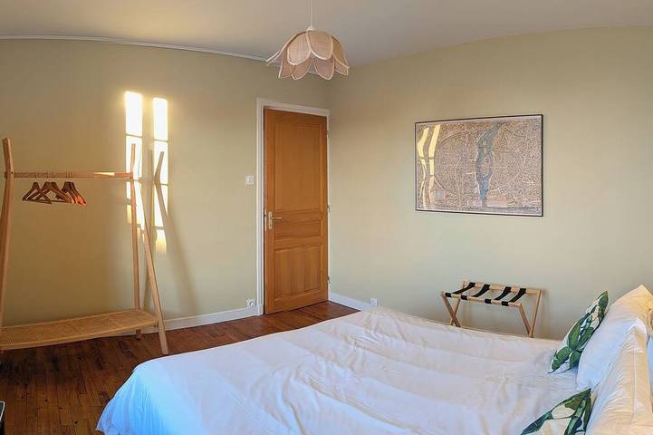 Maison de vacances à 350 m de la plage dans un jardin clos. in Porspoder, Région de Brest