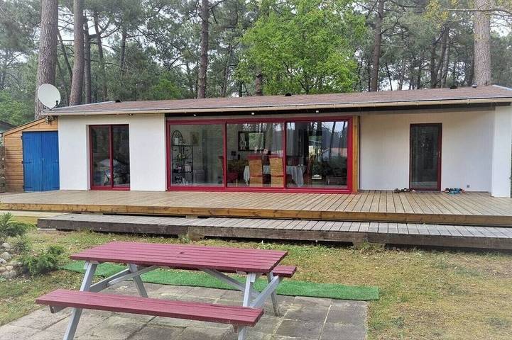Ferienhaus für 4 Personen, mit Terrasse und Garten sowie Sauna in Grayan-et-l'Hôpital