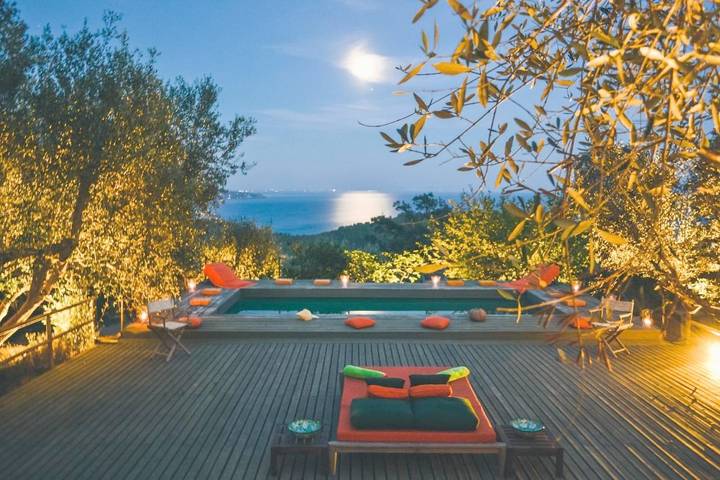 Ferienhaus für 3 Personen, mit Terrasse und Garten sowie Pool und Ausblick in Monte Argentario - 4