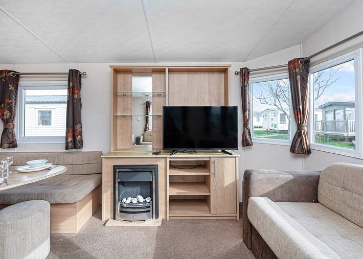 Caravan for 8 people in Rhyl