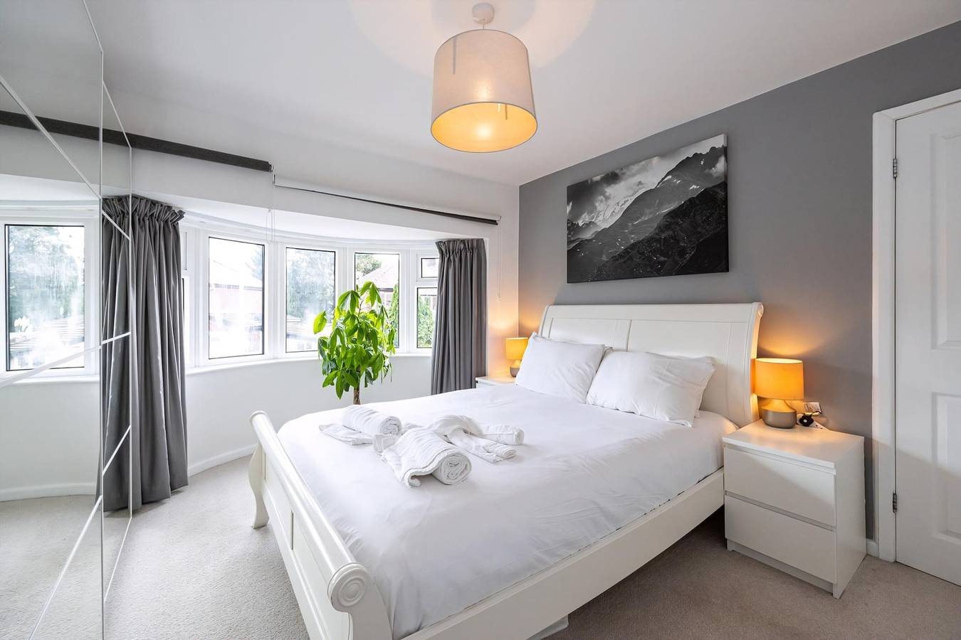 Man - Kenilworth Road in Stockport, Greater Manchester