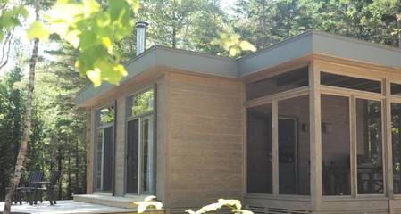 Maison de campagne pour 2 personnes, avec vue et terrasse dans Baie-Saint-Paul