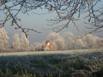 Ferienhaus für 12 Personen, mit Ausblick und Sauna sowie Garten, mit Haustier im Emsland