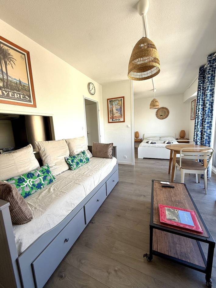 Location de vacances pour 2 personnes, avec balcon, adapté aux familles à Giens