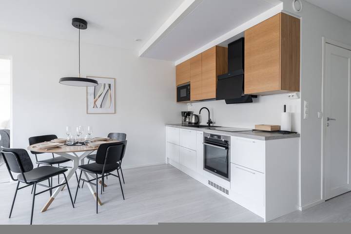 Ganze Wohnung, Top Floor Luxury | 2Br Scandi Home in City Center in Pirkanmaa