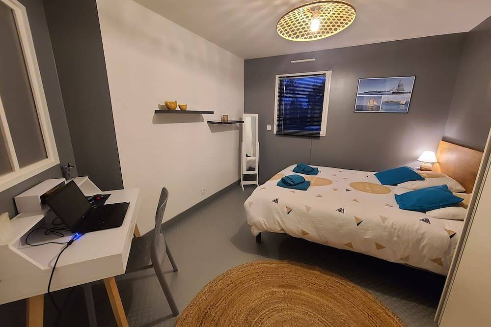 Family house, walking distance to the beach, near St Malo in Saint-Coulomb, Saint-Malo und Umgebung