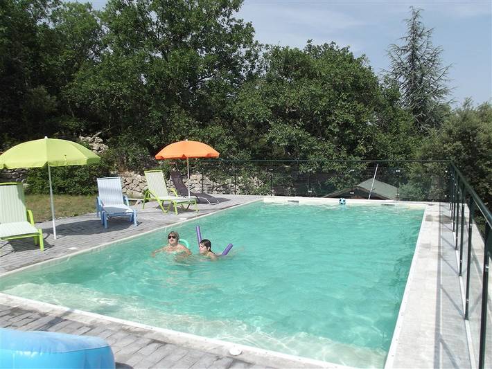 Gîte pour 10 personnes, avec balcon ainsi que jardin et piscine à Les Vans - 3