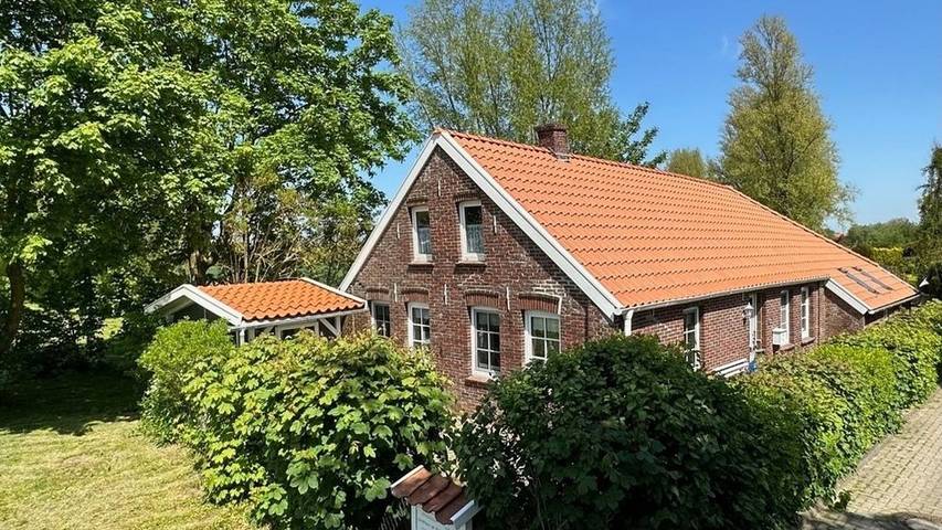 Ferienhaus für 4 Personen, mit Terrasse und Sauna sowie Garten in Altfunnixsiel