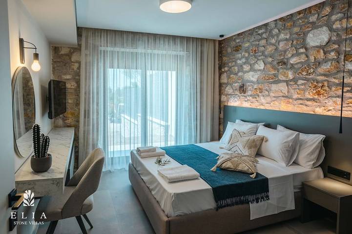 Villa für 6 Personen, mit Garten und Balkon auf Thassos - 2