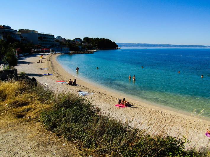 Location de vacances pour 2 personnes, avec jardin à Podstrana