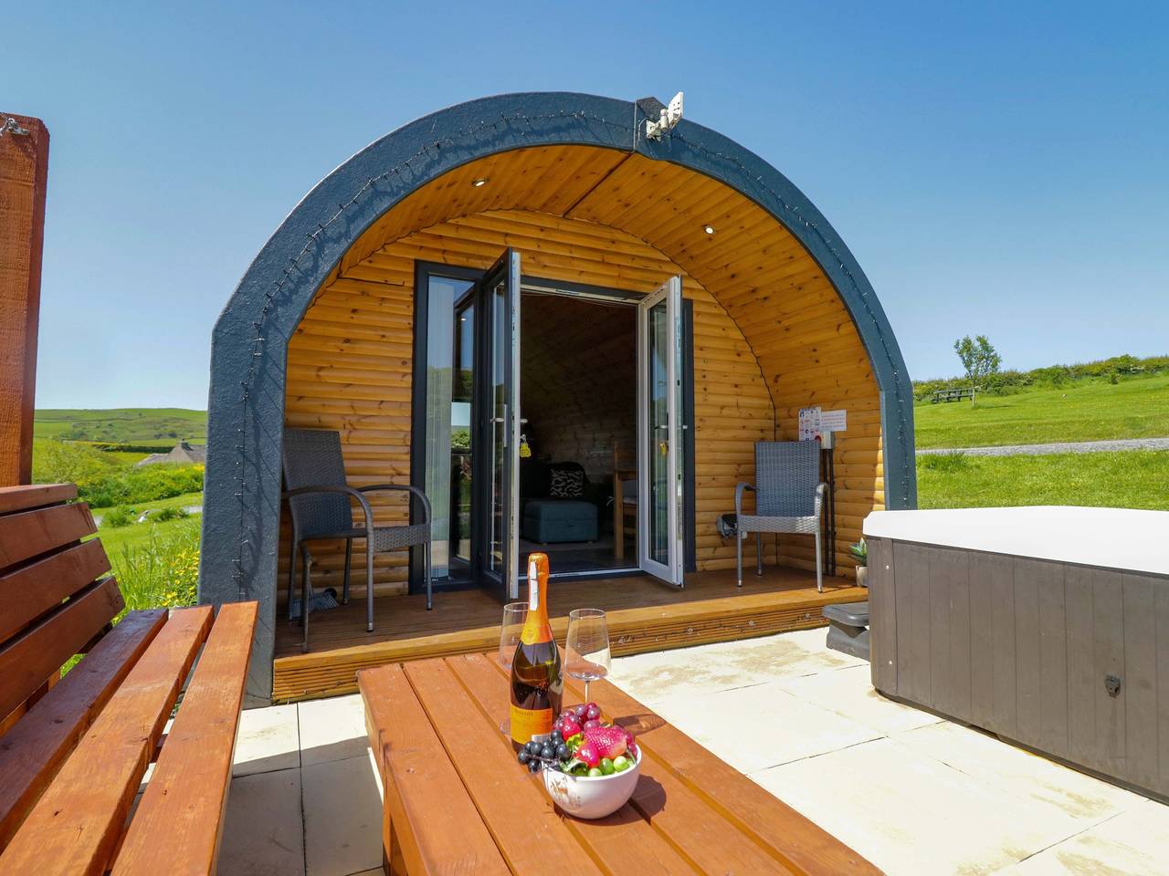Cabane pour 2 personnes avec jardin in Lake District