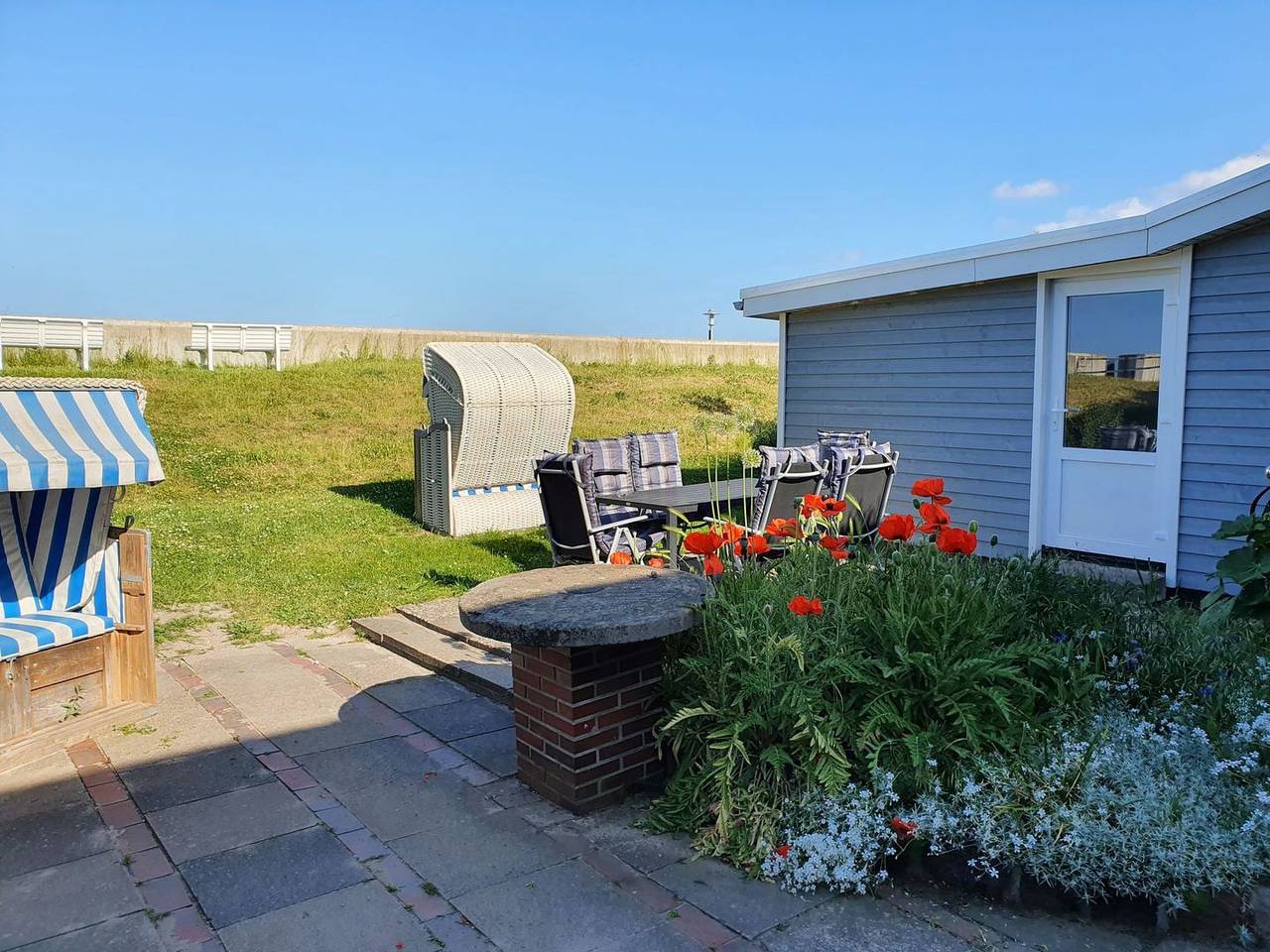 Ganze Wohnung, Haus Hagelstein - Ferienwohnung "Ii- Bernstein" direkt hinterm Deich! in Dahme, Ostholstein