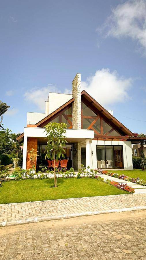 Casas e apartamentos de temporada para 12 pessoas, com piscina e vista e ainda jardim and piscina infantil em Bananeiras