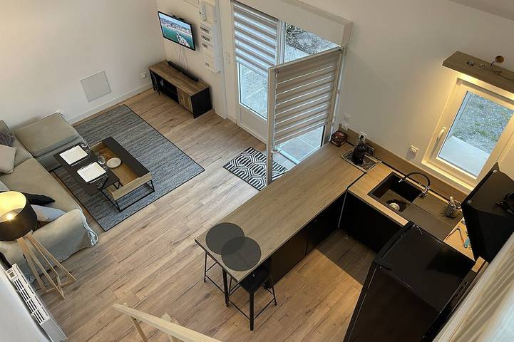 Gîte pour 3 personnes, avec Jardin à Le Faou