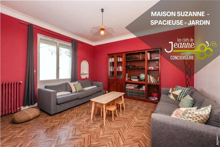 Maison de vacances pour 11 personnes, avec terrasse et jardin