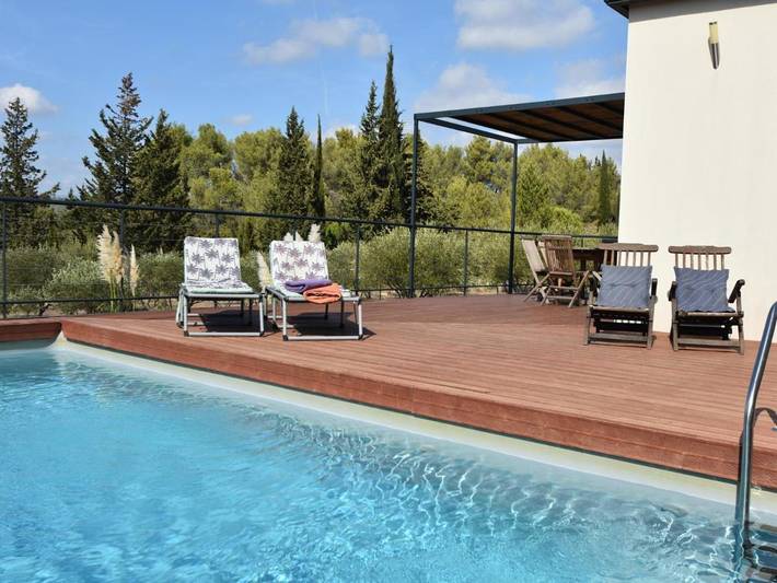 Location de vacances pour 6 personnes, avec piscine ainsi que terrasse et jardin à Oupia - 2