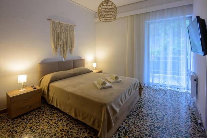 Vakantieappartement voor 4 personen, met uitzicht en terras in Lesbos