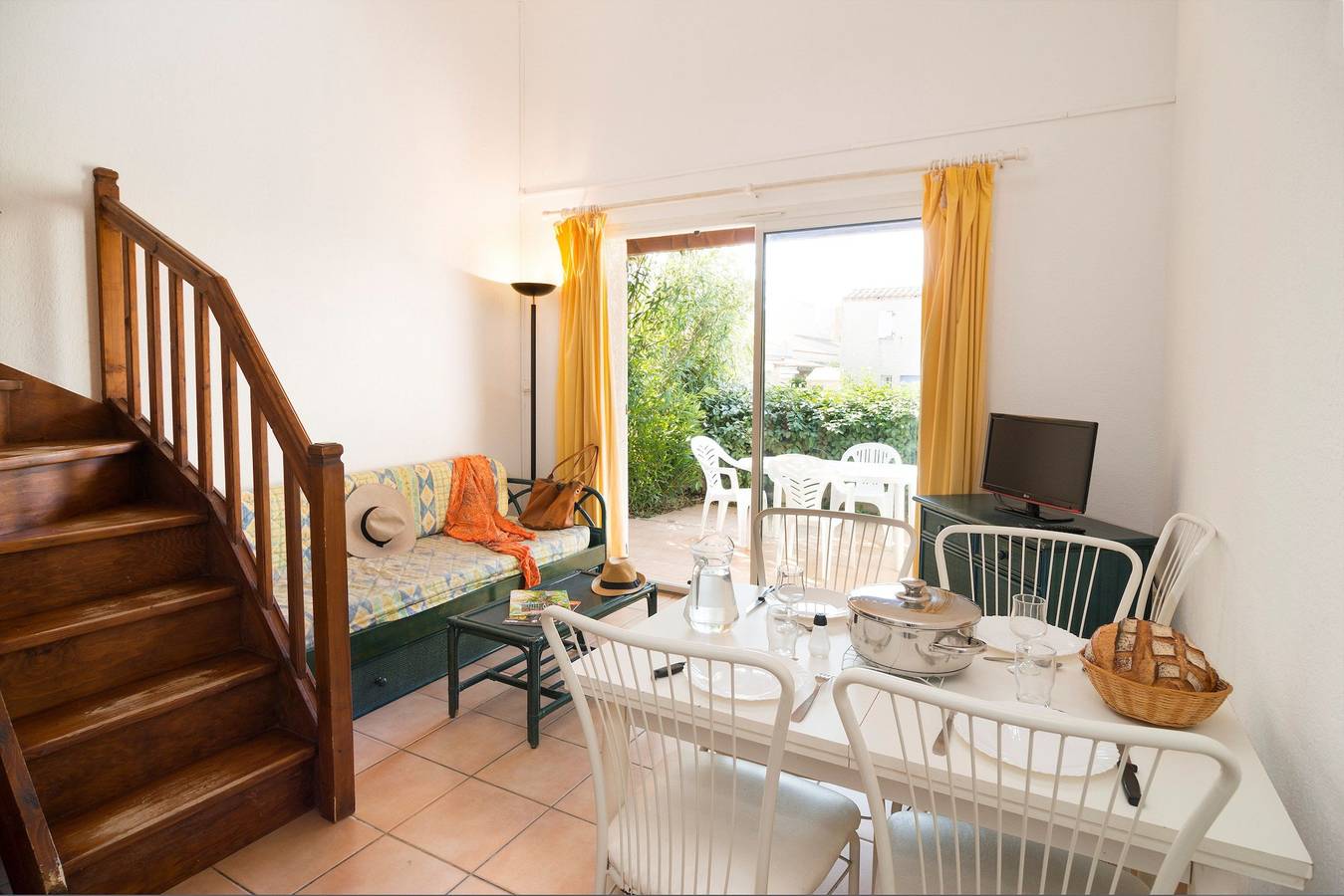 Maison de vacances pour 4 personnes avec balcon in Cap d'Agde, Agde