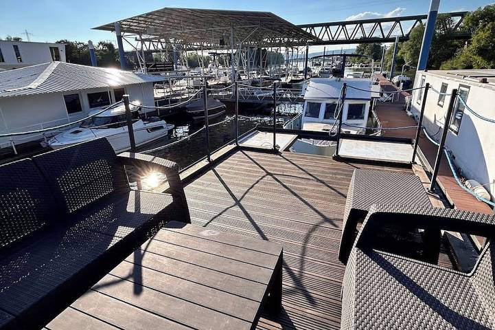 Hausboot für 2 Personen, mit Terrasse in Hessen - 4