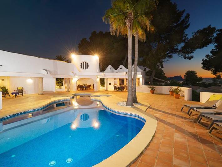 Villa für 4 Personen, mit Garten in Moraira - 2