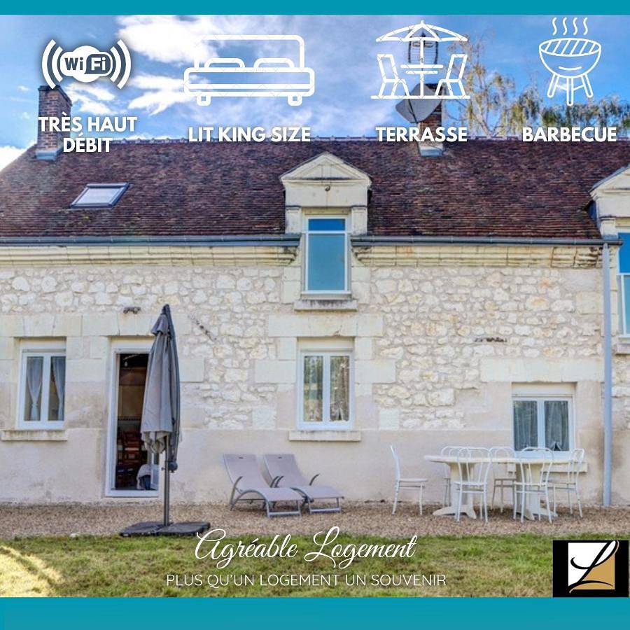 Appartement entier, Les logements dans longère de la Gentinière in Mareuil-sur-Cher, Région de Romorantin-Lanthenay