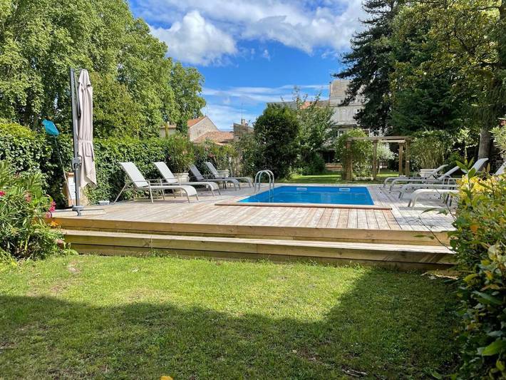 Gîte pour 2 personnes, avec jardin ainsi que vue et piscine à Sainte-Foy-la-Grande - 4