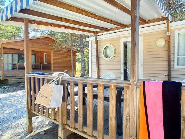 Mobil home pour 2 personnes à Saint-Auban - 3