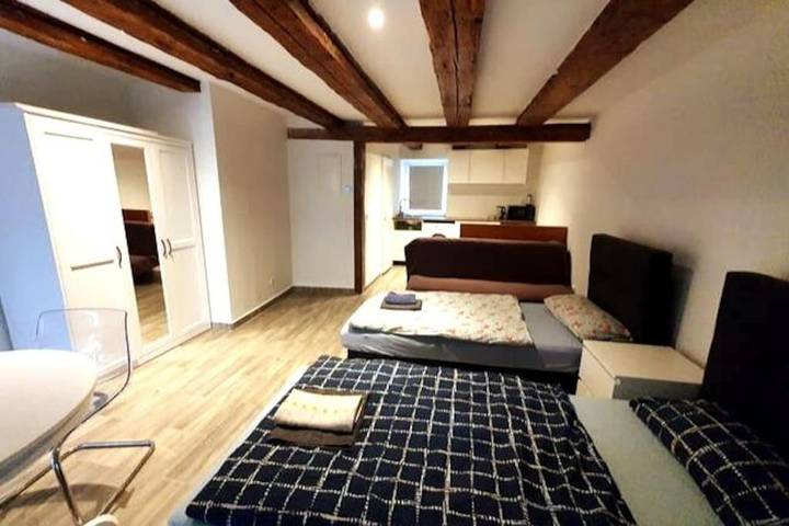 Ferienwohnung für 3 Personen, mit Terrasse in Französisch Buchholz Berlin