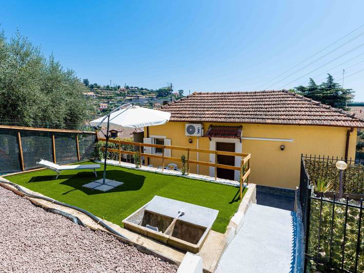 Ferienhaus für 4 Personen, mit Garten, mit Haustier