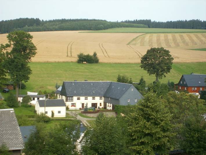 Bauernhof für 4 Personen, mit Terrasse und Garten im Erzgebirge