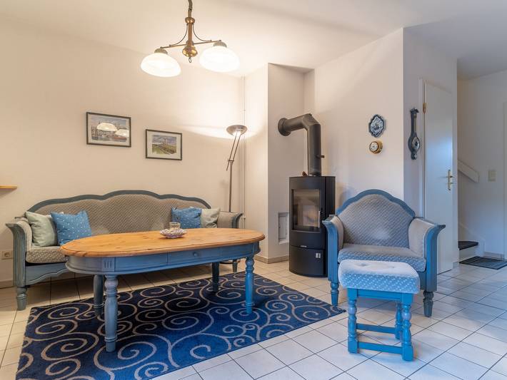 Ganze Wohnung, Apartment mit Kamin in einer Eigentumswohnung in St. Peter-Bad, St. Peter-Ording