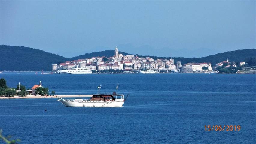 Villa pour 6 personnes, avec vue ainsi que jardin et piscine à Viganj - 2